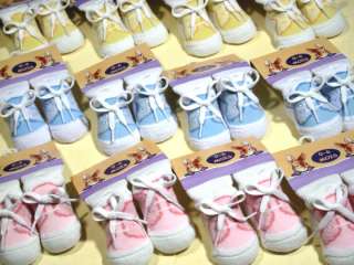 12 Pairs Baby Booties Sock Tennis Trainer Infant Socks  