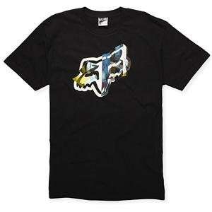 Fox Racing Visual Art T Shirt   Small/Black Automotive