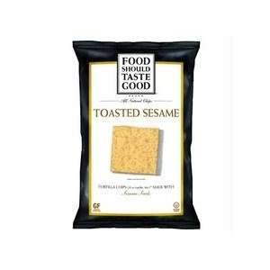 Food Should Taste Good Toasted Sesame Tortilla Chips (6/5.5 Oz 