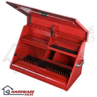 Montezuma ME300R 30 Inch by 15 Inch Steel Portable Toolbox, Red  