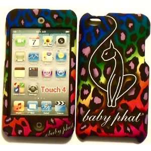  Leopard Rainbow Licensed Baby Phat Apple iPod Touch 4 4G 