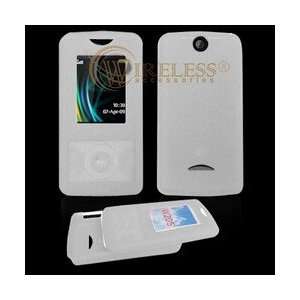  Silicone Skin Case for Sony Ericsson W205, Clear Cell 