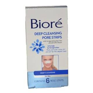 Ultra Deep Cleansing Pore Strips by Biore, 6 Count