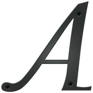  Blink Corsica House Numbers in Black   A Sports 