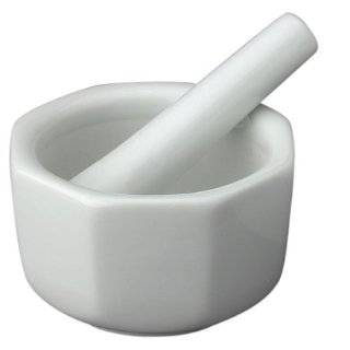 HIC Porcelain Mortar and Pestle 2.5 inch 