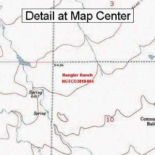   Map   Haegler Ranch, Colorado (Folded/Waterproof)