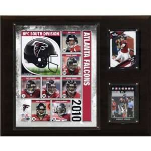  NFL Atlanta Falcons 2010 Team Plaque