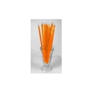 Karat Giant Straws (Orange) 9 Poly Wrapped  Grocery 