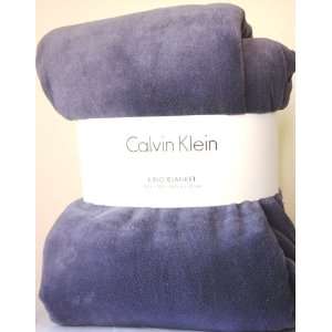  Calvin Klein Plush KING Size Blanket LAVENDER (LIGHT 