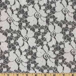  46 Wide Stretch Lace Chelsea Ivory Fabric By The Yard 