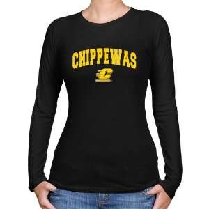  Cent. Michigan Chippewas Ladies Black Logo Arch Long 