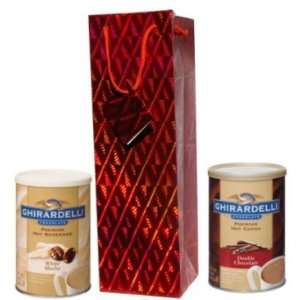 Ghirardelli Chocolate Hot Cocoa Gift Pack, White Mocha & Double 