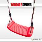 New Red Swing Seat Child Infant Toddler BlowMolded Board Playground 
