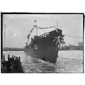  Launch of destroyer 25,Japan