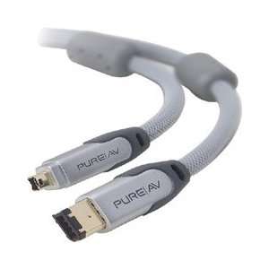  Silver Series IEEE 1394 4 PIN To 6 PIN Firewire Cable 