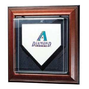  MLB Wall Mountable Mini Home Plate Logo Display Case 