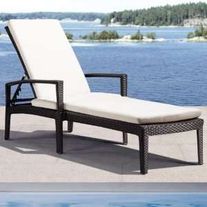  Zuo Modern Phuket Outdoor Chaise Lounge Patio, Lawn 