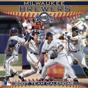    Milwaukee Brewers 12x12 Wall Calendar 2007