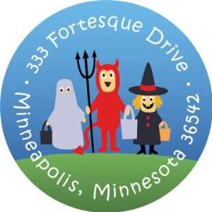  Trick Or Treat Halloween Labels
