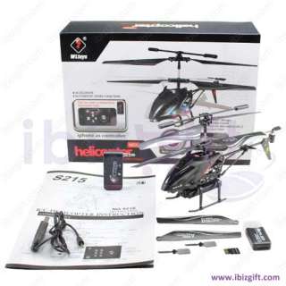 Wltoys S215 iPhone/Android Control 3.5 Channel iHelicopter with Video 