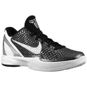 Nike Zoom Kobe VI   Mens   Basketball   Shoes   Black/White/Metallic 