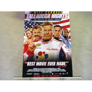  Talladega Nights Movie Poster 27x40 Inches
