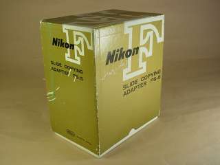 Nikon SLIDE COPYING ADAPTER PS 5 NIKON SLIDE COPYING 76783016996 
