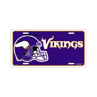  Minnesota Vikings Metal License Plate ** Sports 