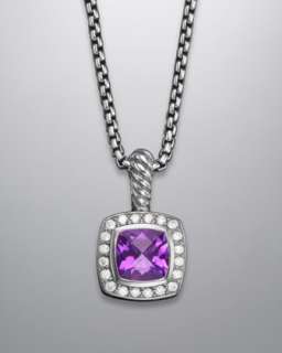 Silver Amethyst Necklace  