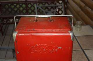 ANTIQUE VINTAGE COKE COCA COLA COOLER ICE BOX  