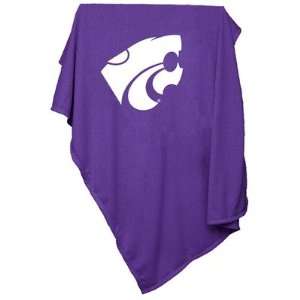  Logo Chair Kansas State Wildcats Sweatshirt Blanket 