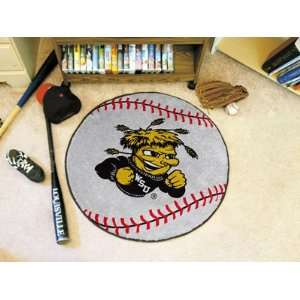  Wichita State Baseball Rugs 29 diameter Sports 
