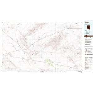  Salome, Arizona 1100,000 scale Metric Topographic Map (30 