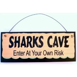  Sharks Cave Sign 
