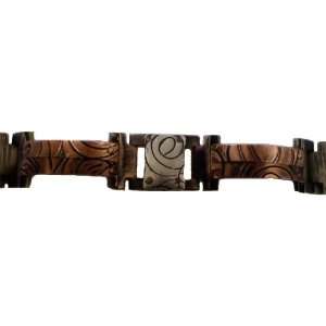  Copper Overlap Spiral Design WatchCraft (R) Handmade 