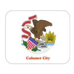  US State Flag   Calumet City, Illinois (IL) Mouse Pad 
