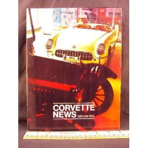   / December CORVETTE NEWS Magazine Chevrolet Motor Division Books