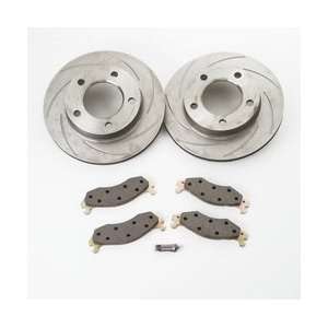  Stainless Steel Brakes A2370014 SHORT STOP SLOTTED ROTOR 
