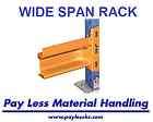 Rack Wide span light Duty Industrial Warehouse Shelving 96X3 1500LB 