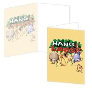  ECOeverywhere Monkey Business Boxed Card Set, 12 Cards and 