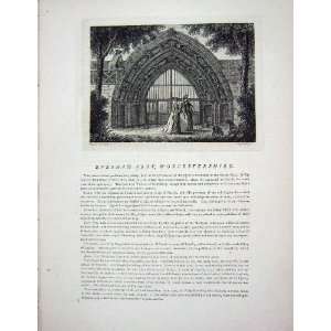    1775 VIEW DUDLEY PRIORY WORCESTERSHIRE ENGLAND