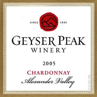 Geyser Peak Chardonnay 2005 