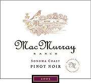 MacMurray Ranch Sonoma Coast Pinot Noir 2005 