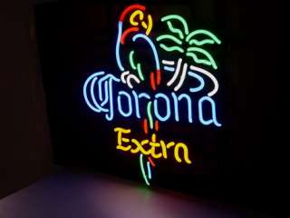  Corona Extra Beer Parrot Neon Light Sign Gift Pub Home Beer Bar Sign 