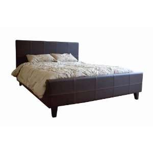  Queen Leather Bed Frame B 11   Queen & King Size