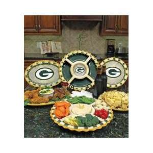 GREEN BAY PACKERS Hand Crafted & Painted with Team Logo Ceramic Oval 