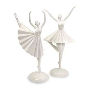  Lana Ballerina Statuary   Set of 2