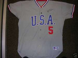 Game Used / Worn Jersey U.S.A Baseball  