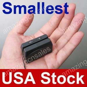 Mini DX3 Portable Magnetic Stripe Card Reader Data Collector Credit 