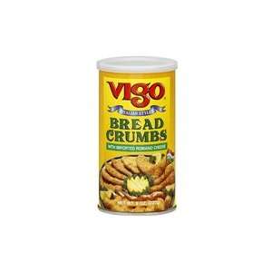  Vigo Bread Crumbs with Imported Romano Cheese, 8 Oz (Pack 